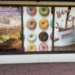 Advertisements for Donut Connection, printed by Printastik in Edina, MN