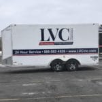 LVC Companies Trailer featuring custom printed exterior from Printastik in Edina, Minnesota.