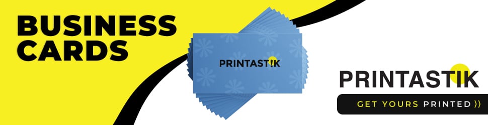 Custom business cards by Printastik online banner